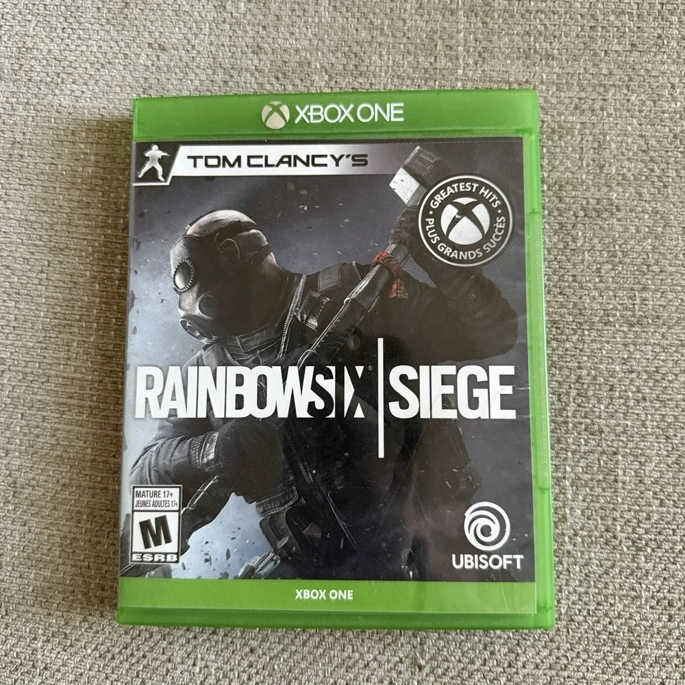 Tom Clancys Rainbow Six Siege Xbox One Disc & Case No Manual